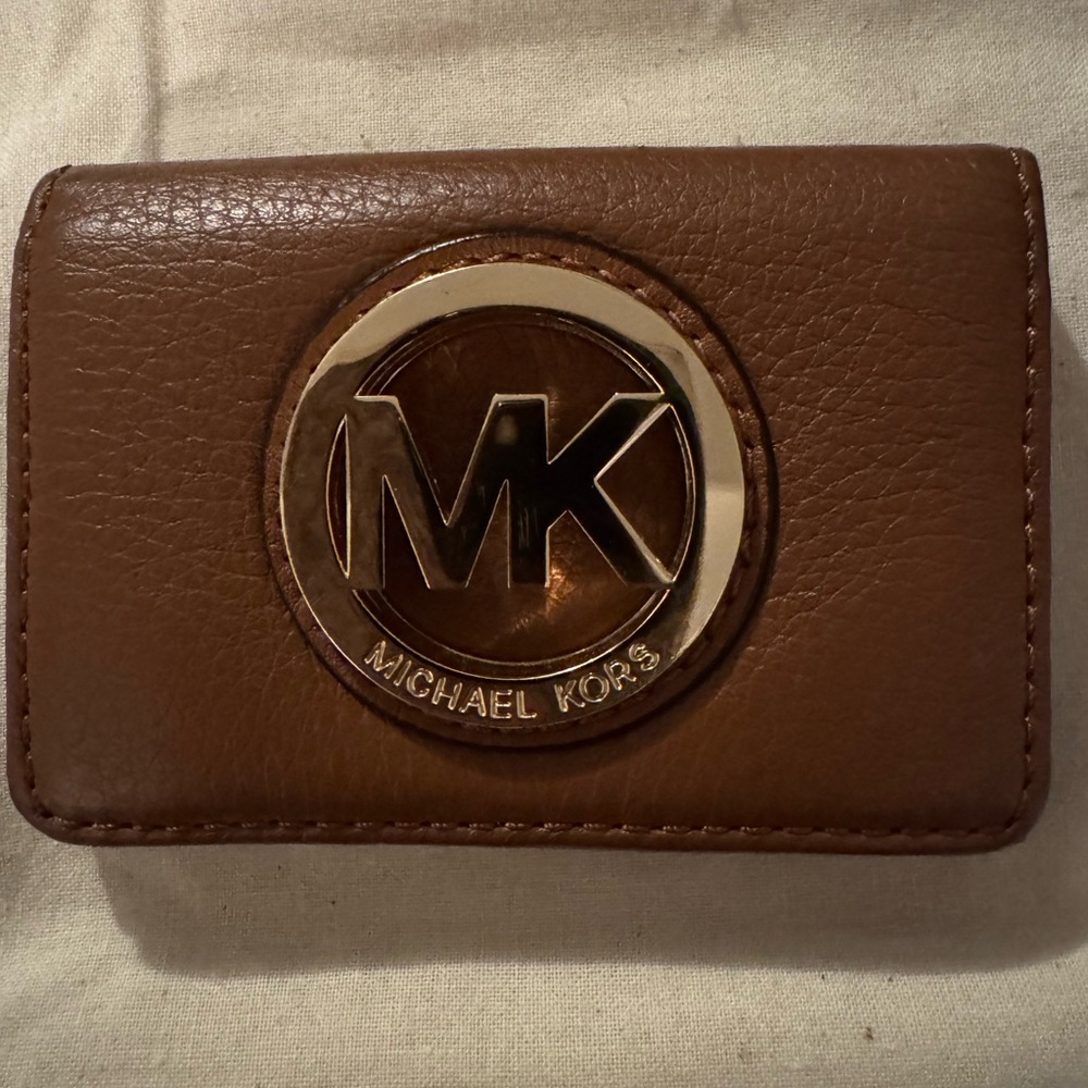Michael Kors Brown card holder